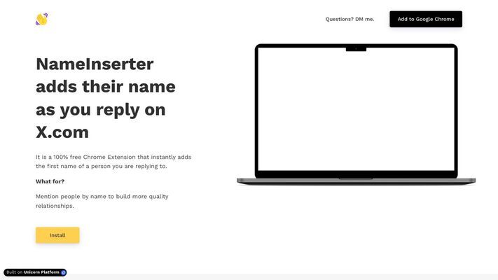 NameInserter