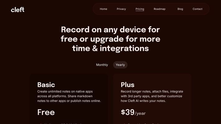 Cleft Notes - Capture and Share Notes With Cleft’s AI Scribe