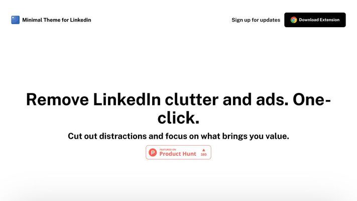 Minimal Linkedin