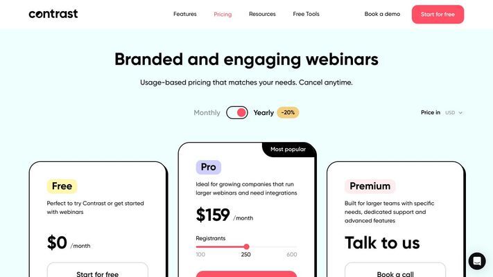 Webinars for modern software companies