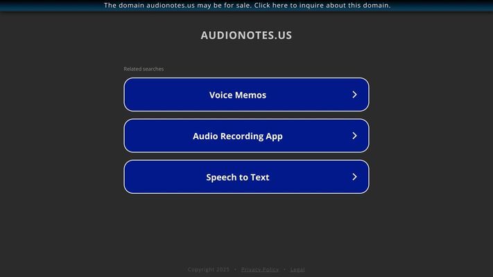 Audionotes