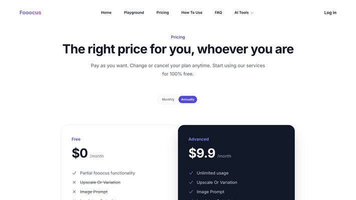 Fooocus AI Online - AI Image Generator For Free | Foocus & Focus AI