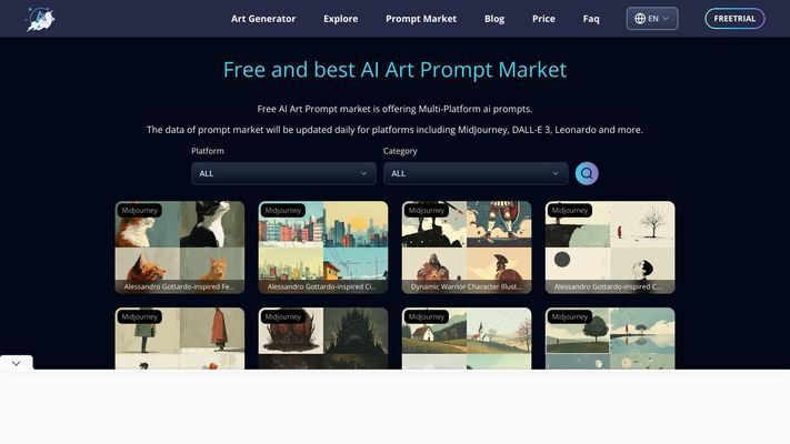 ArtiverseHub - AI Art Generator