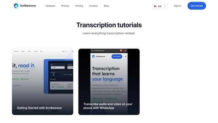 Scribewave