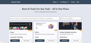 Trend AI Tools - Best AI Tools For Any Task