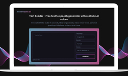 Text Reader - Free text to speech generator with realistic AI voices