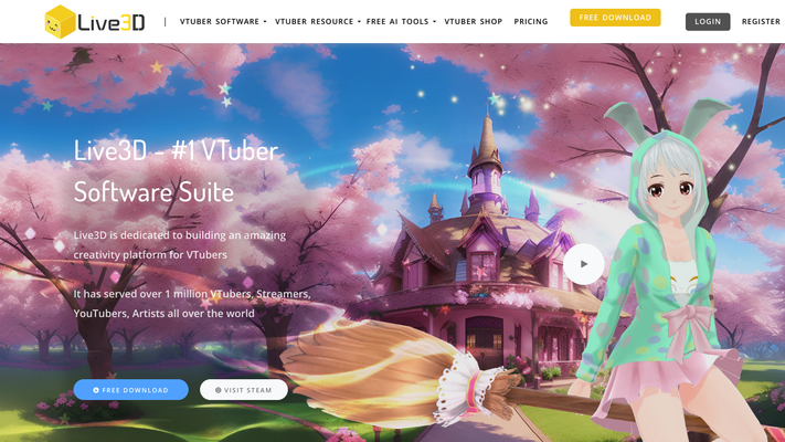 Live3D - #1 VTuber Software Suite