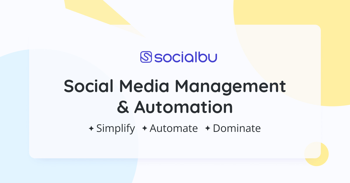 SocialBu - Social Media Management and Automation