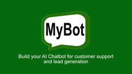 MyBot.Chat - build chatbot from website content, PDF document, and text, without coding