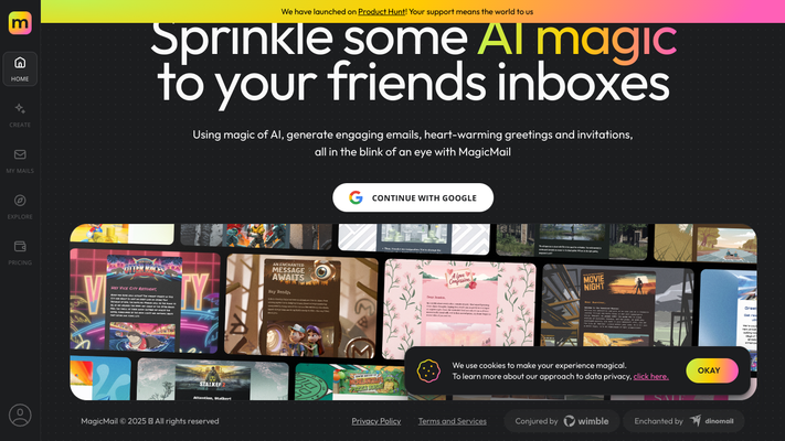 MagicMail - sprinkle some AI magic to your friends inboxes