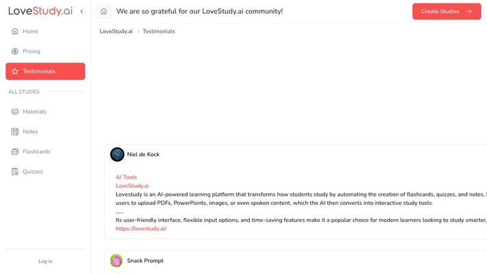 LoveStudy.ai