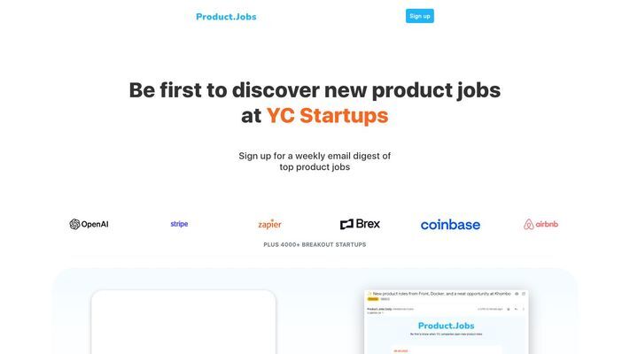 Product Jobs