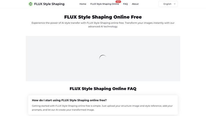 FLUX Image Style Transfer Tool