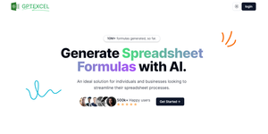 GPT Excel - AI Powered Excel formula Generator