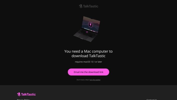 TalkTastic – Just Say It.