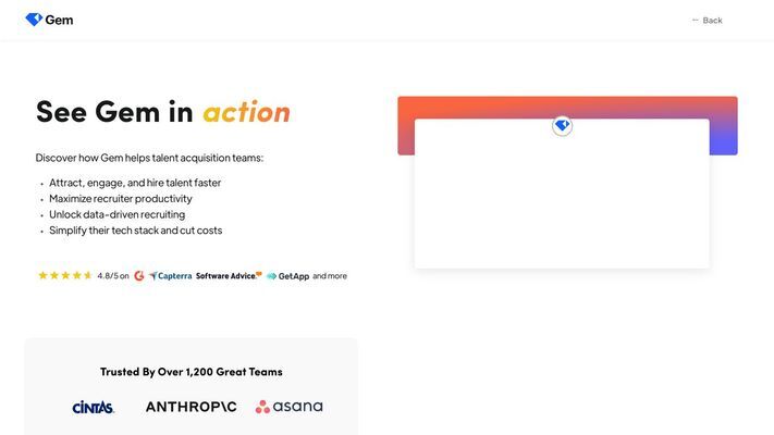 Gem Recruitment Platform
