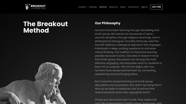AI Educational Platform | Modern Educator Empowerment | Breakout Learning