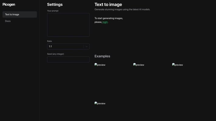 Picogen | AI Image generation API - The best alternative to Midjourney, Stable Diffusion, and DALL-E
