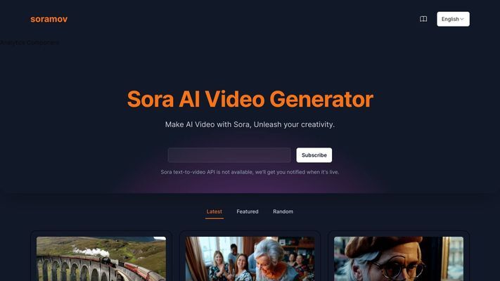 Sora AI Video Generator