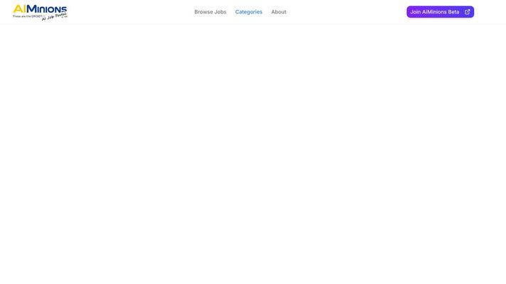 AI Minions Job Portal