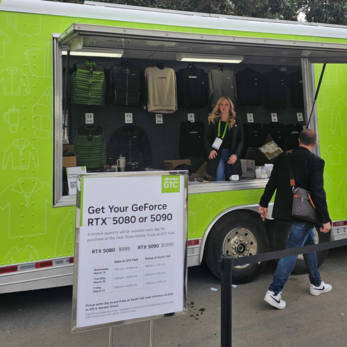 从食品卡车购买Nvidia RTX 5080或RTX 5090并不容易且便宜