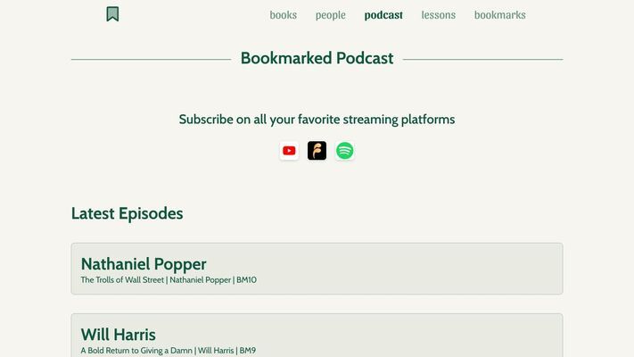 Bookmarked