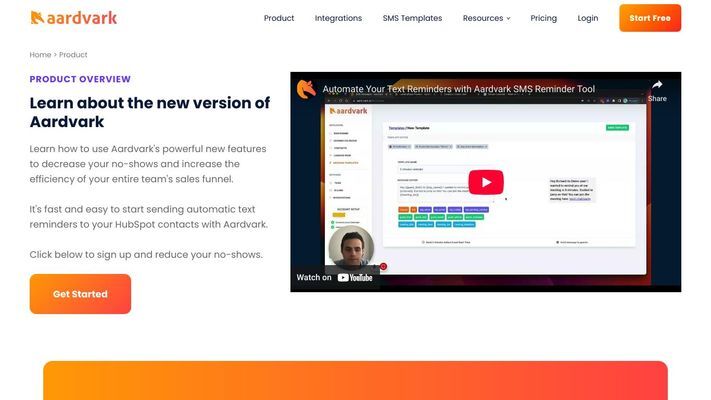 Automatic Text Meeting Reminders | Aardvark