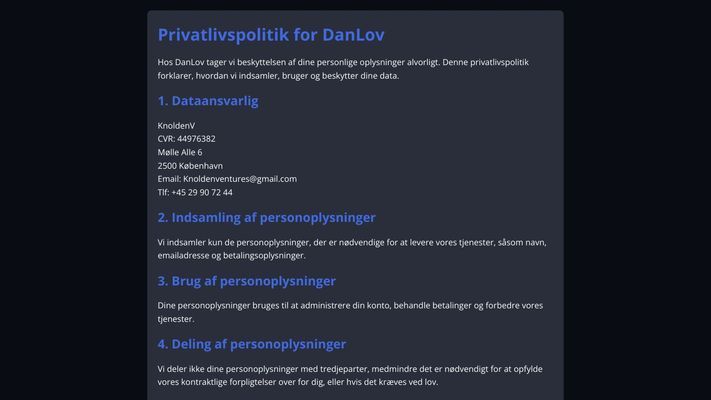 Din AI Juridiske Partner