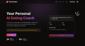 WittyWingMan: Revolutionize Your Online Dating Experience