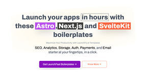 SaaS Starter Kits