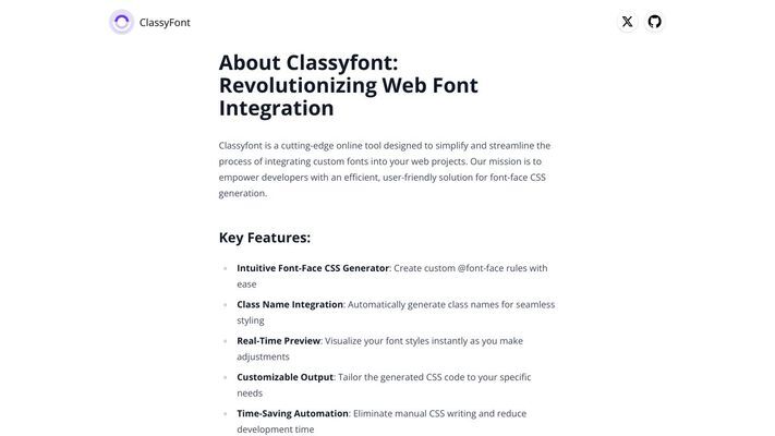 classyfont