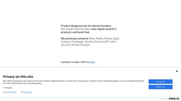 Baked Design - Product Design Partner