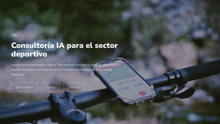 Consultoría AI para Sports Tech