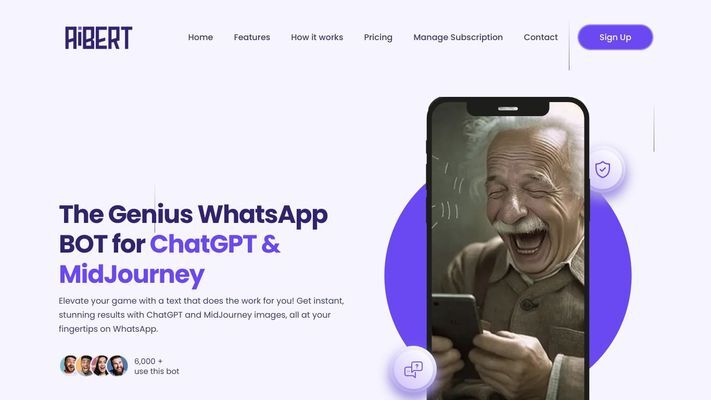 AiBERT - The Genius WhatsApp Bot for ChatGPT and Midjourney