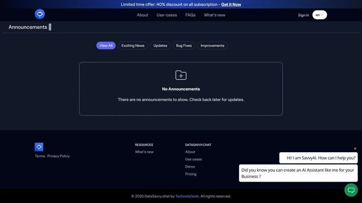 DataSavvy.chat