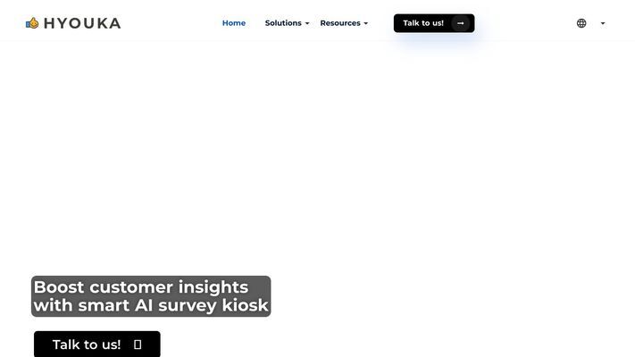 Boost Customer Insights with Smart AI Survey Kiosk