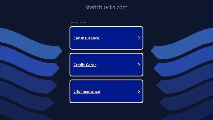 staticblocks