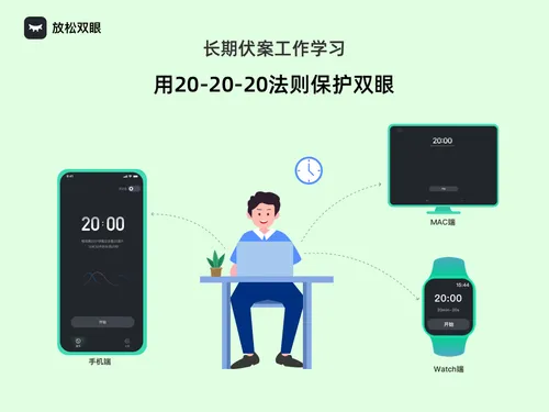 放松双眼
