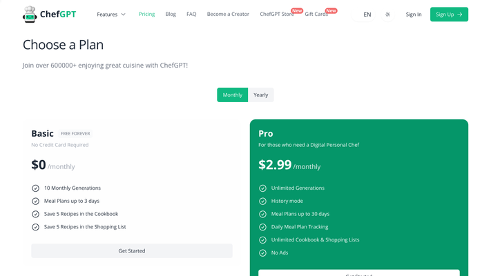 ChefGPT - Your AI-Powered Personal Chef