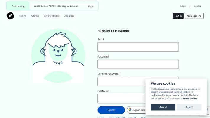 Hostomo - Free AI Powered Website Builder