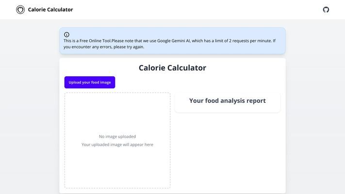 AI Calorie Calculator