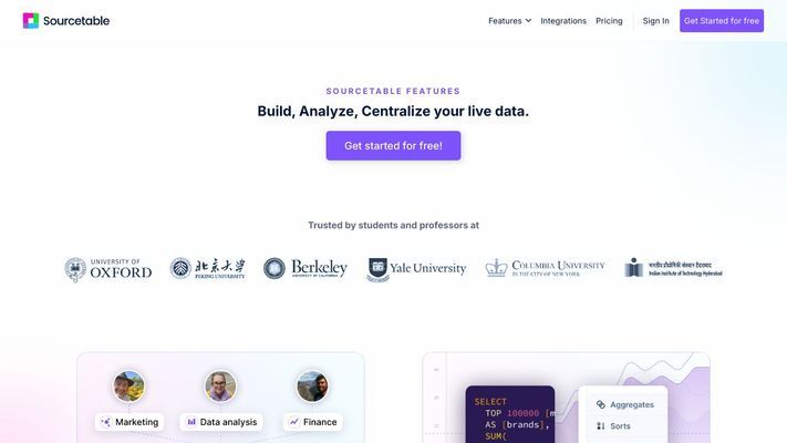Sourcetable | Your AI Spreadsheet and Data Analyst