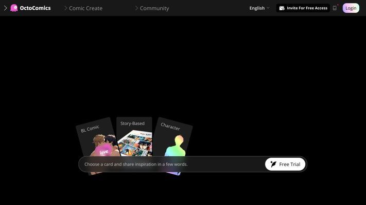 OctoComics - AI Comic Generation Tool - Free AI Drawing Online Platform