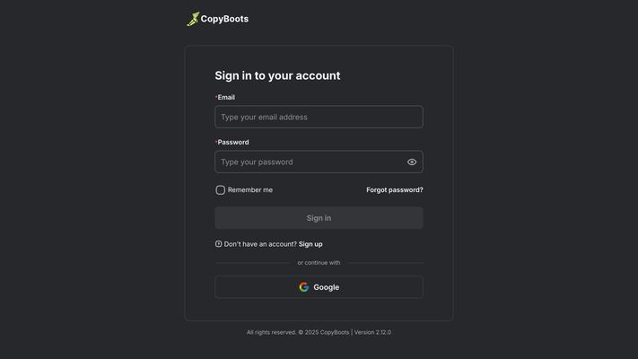 CopyBoots