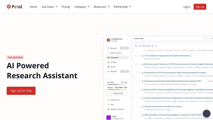 Document analysis platform | Petal