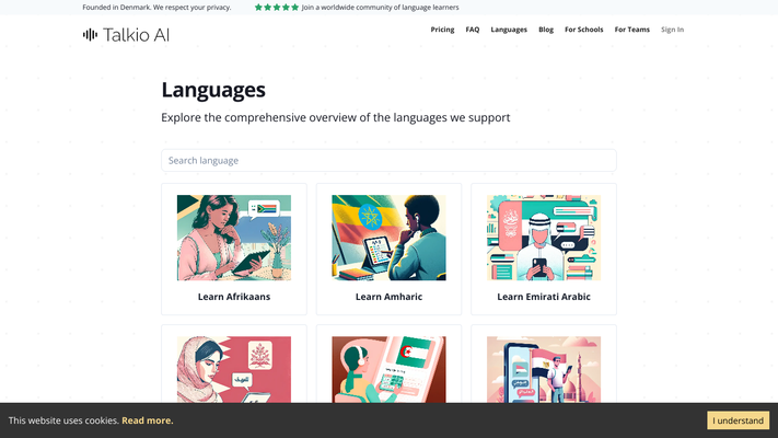 Talkio AI | Practice Language with AI