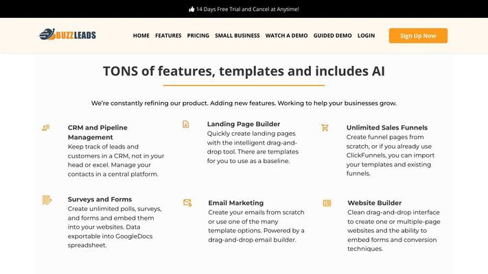BuzzLeads - Small Business CRM For Sales and Marketing Teams