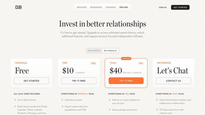 Clay - Be more thoughtful with the people in your network.