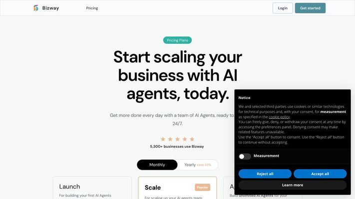 Bizway | AI Agents To Automate Your Business