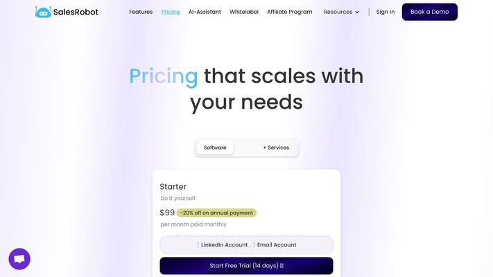 #1 Sales Engagement Tool For Cold Outreach | SalesRobot